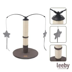 Leeby Sol rascador de sisal para gatos