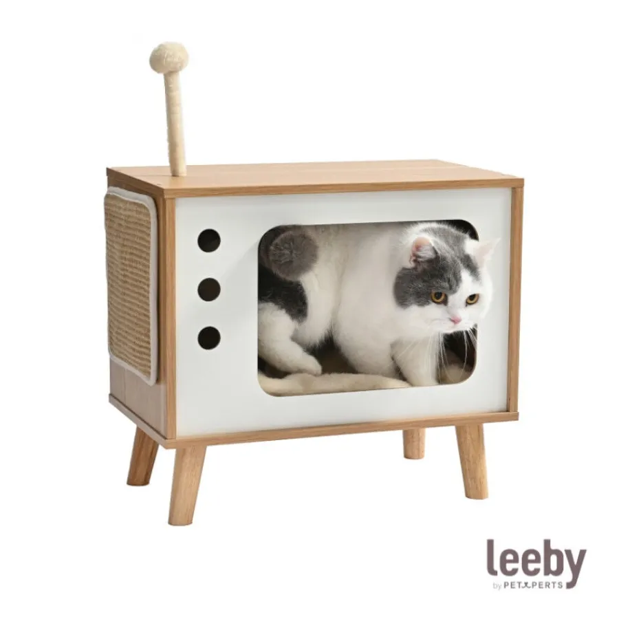 Leeby Thierre TV cama nido rascador para gatos Discount