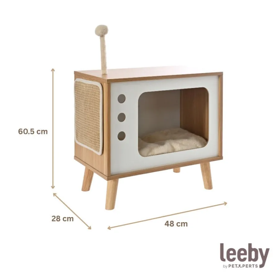 Leeby Thierre TV cama nido rascador para gatos Discount