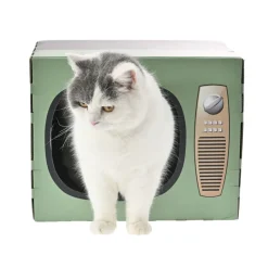 Leeby Tommy TV cama nido rascador de cartón para gatos Discount