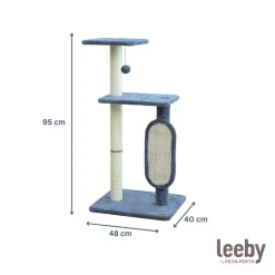 Leeby Voltaire torre rascador con juguete para gatos Online