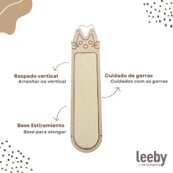 Leeby Wilki rascador de pared para gatos Clearance