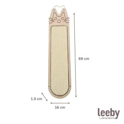 Leeby Wilki rascador de pared para gatos Clearance