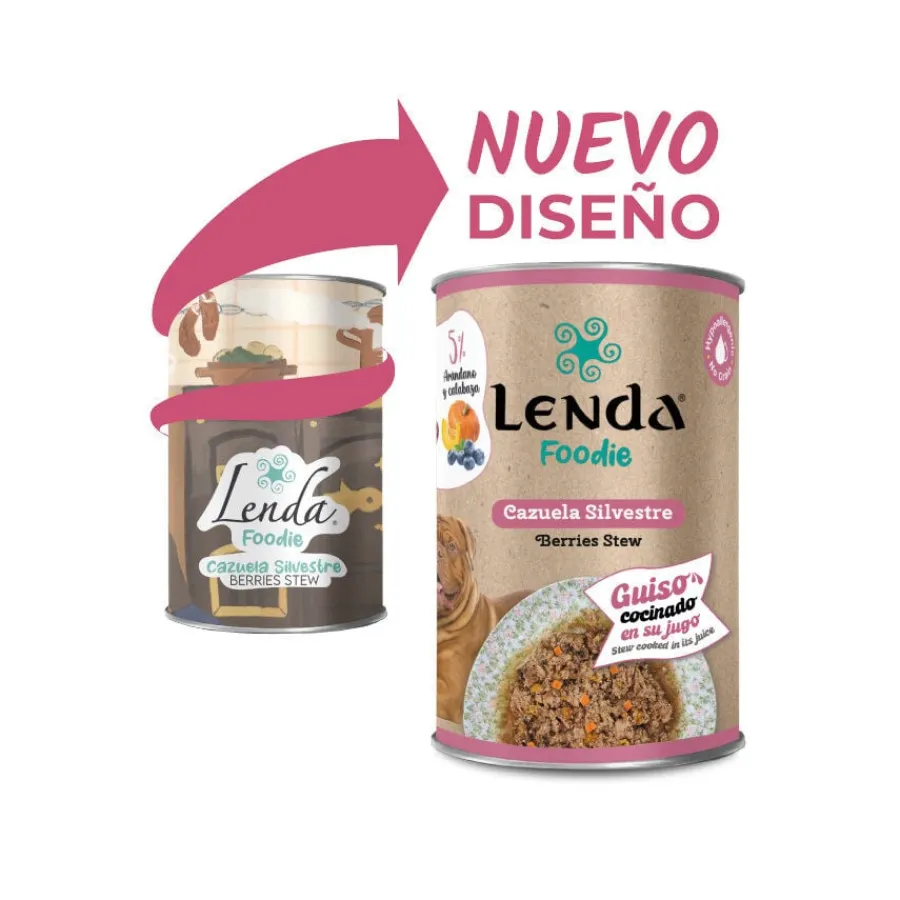 Lenda Cazuela Silvestre lata para perros Hot