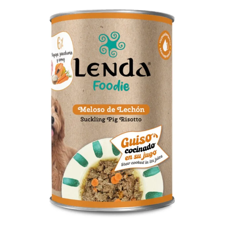 Lenda Meloso de Lechón lata para perros Hot