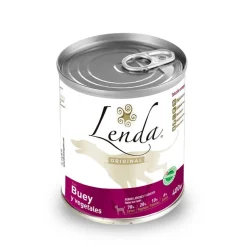 Lenda Nature Buey lata para perros Hot