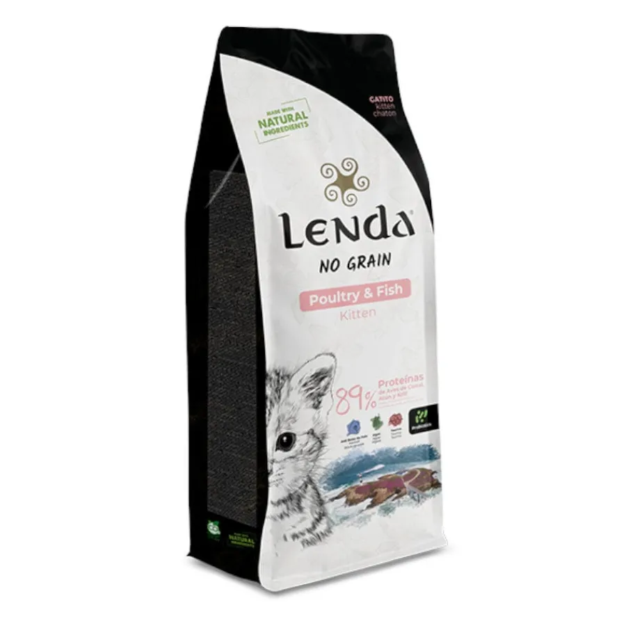Lenda No Grain Poultry & Fish Kitten pienso para gatitos New