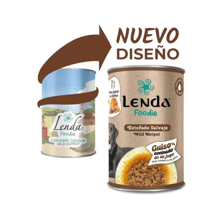 Lenda Wild Hotpot Estofado Salvaje lata para perros