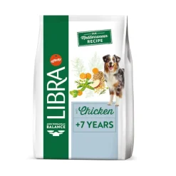 Libra +7 Pollo pienso para perros Discount