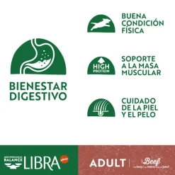 Libra Adult Buey pienso para perros Online