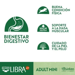 Libra Adult Mini Pollo pienso para perros Best