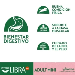 Libra Adult Mini Salmón pienso para perros Best