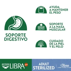 Libra Adult Sterilized Atún pienso para gatos Discount
