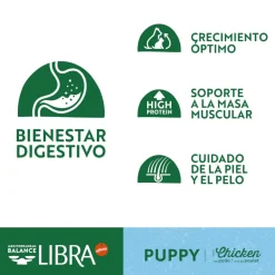 Libra Puppy Pollo y Arroz pienso para perros Discount