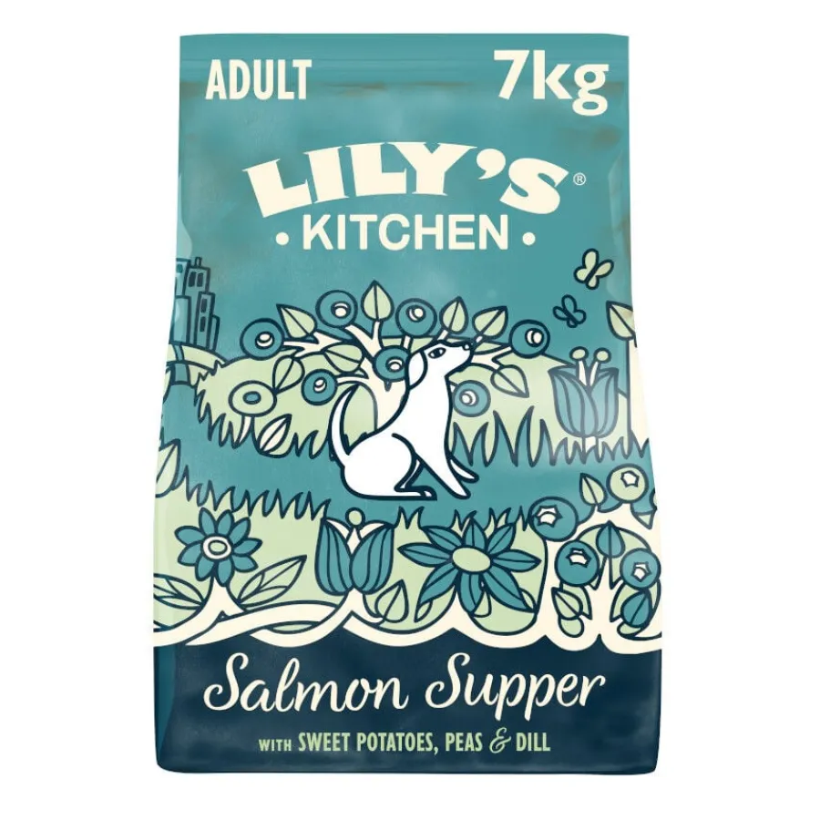 Lily's Kitchen Adult Supper Salmón pienso para perros Outlet