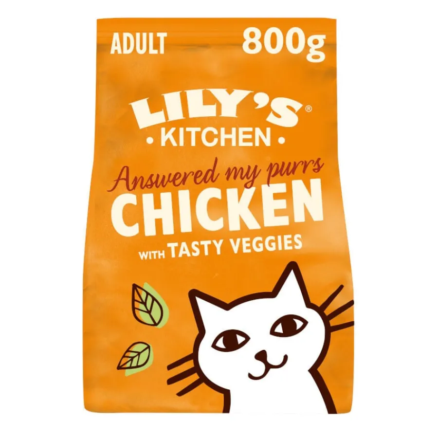 Lily's Kitchen Grain Free Pollo pienso para gatos Best
