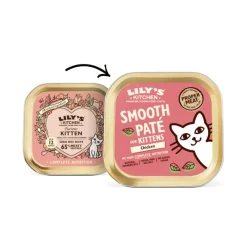 Lily's Kitchen Kitten Pollo en paté tarrina para gatos Outlet