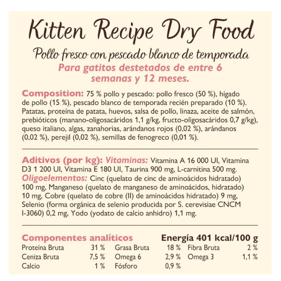 Lily's Kitchen Kitten Pollo pienso para gatos Clearance