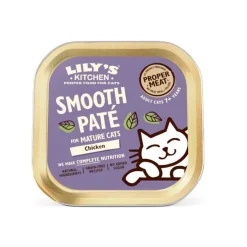Lily's Kitchen Mature Smooth Pollo en paté para gatos Best