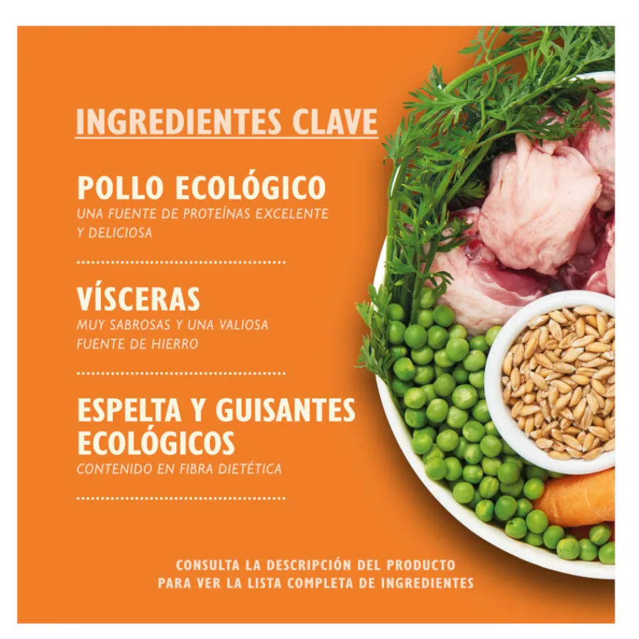 Lily's Kitchen Organic pollo tarrina para perros