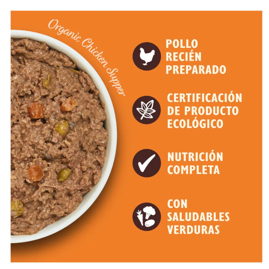 Lily's Kitchen Organic pollo tarrina para perros