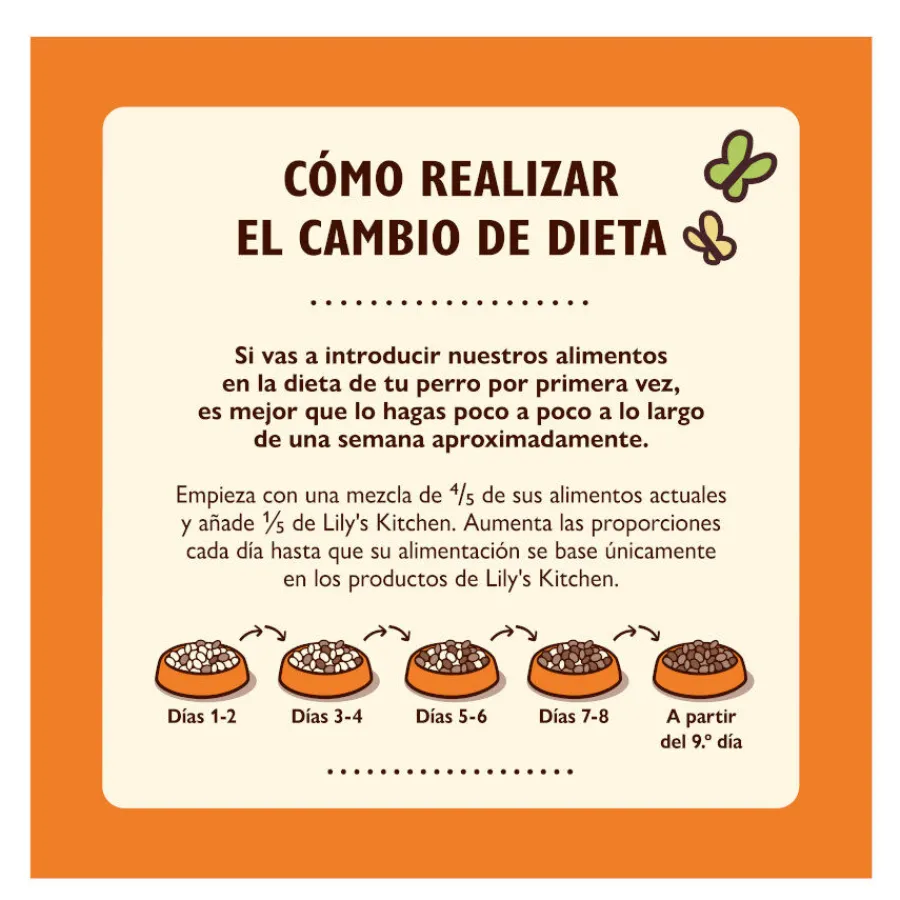 Lily's Kitchen Organic pollo tarrina para perros