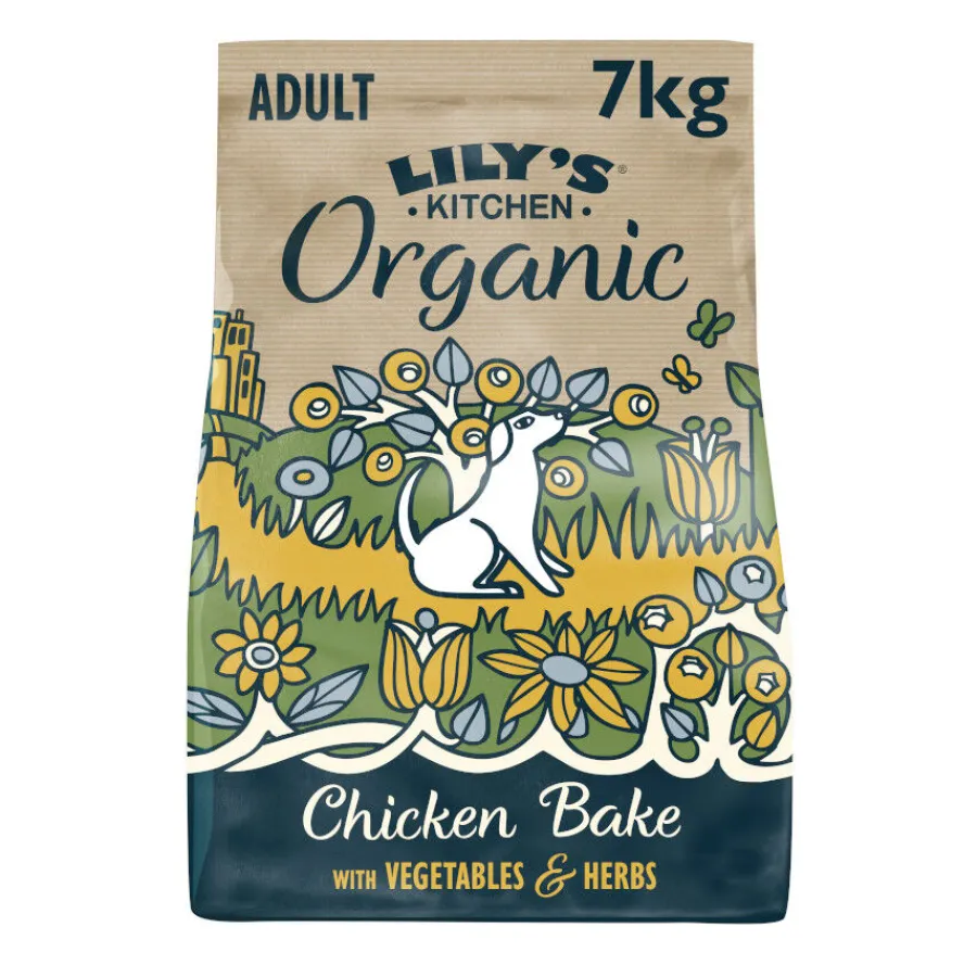 Lily's Kitchen Organic Pollo y Verdura pienso para perros New