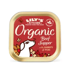 Lily's Kitchen Organic Ternera Tarrina para perros New