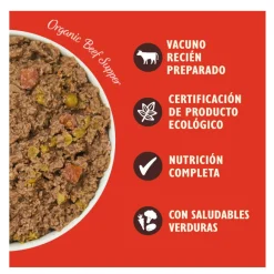 Lily's Kitchen Organic Ternera Tarrina para perros New