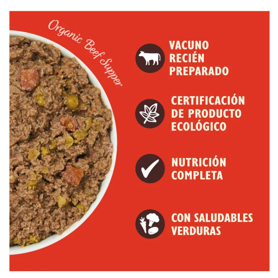 Lily's Kitchen Organic Ternera Tarrina para perros New