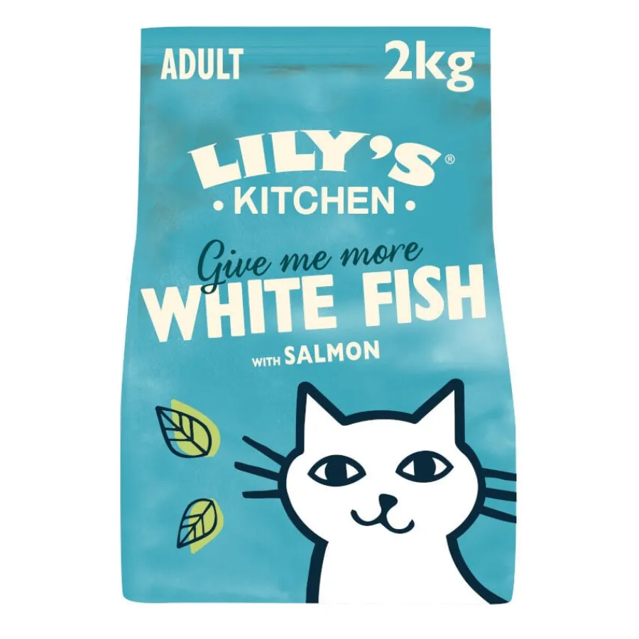 Lily's Kitchen Pescado blanco pienso para gatos Hot