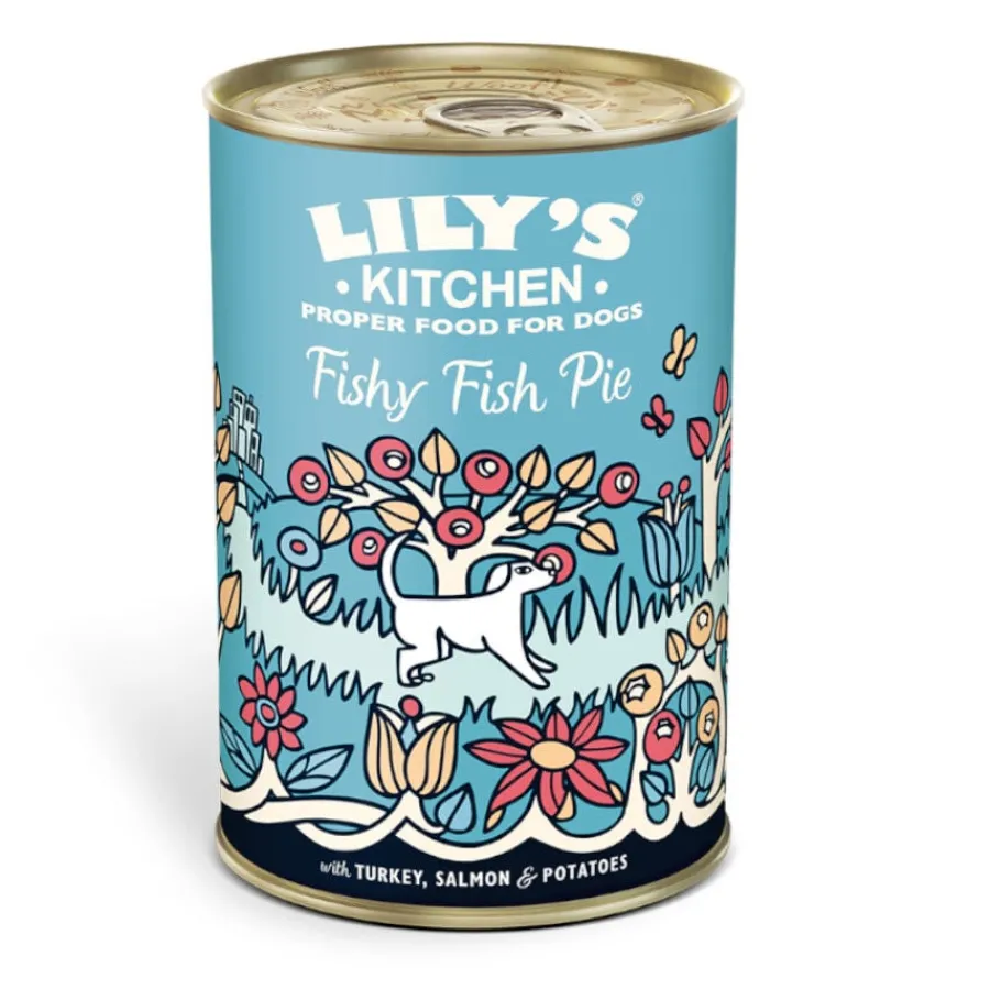 Lily's Kitchen Salmón y Arenque lata para perros Clearance