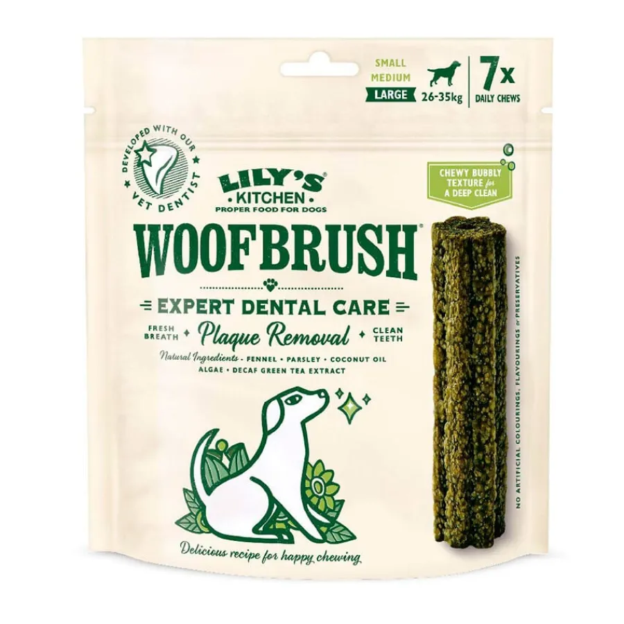 Lily's Kitchen Snacks Dentales Woofbrush Large para perros Best