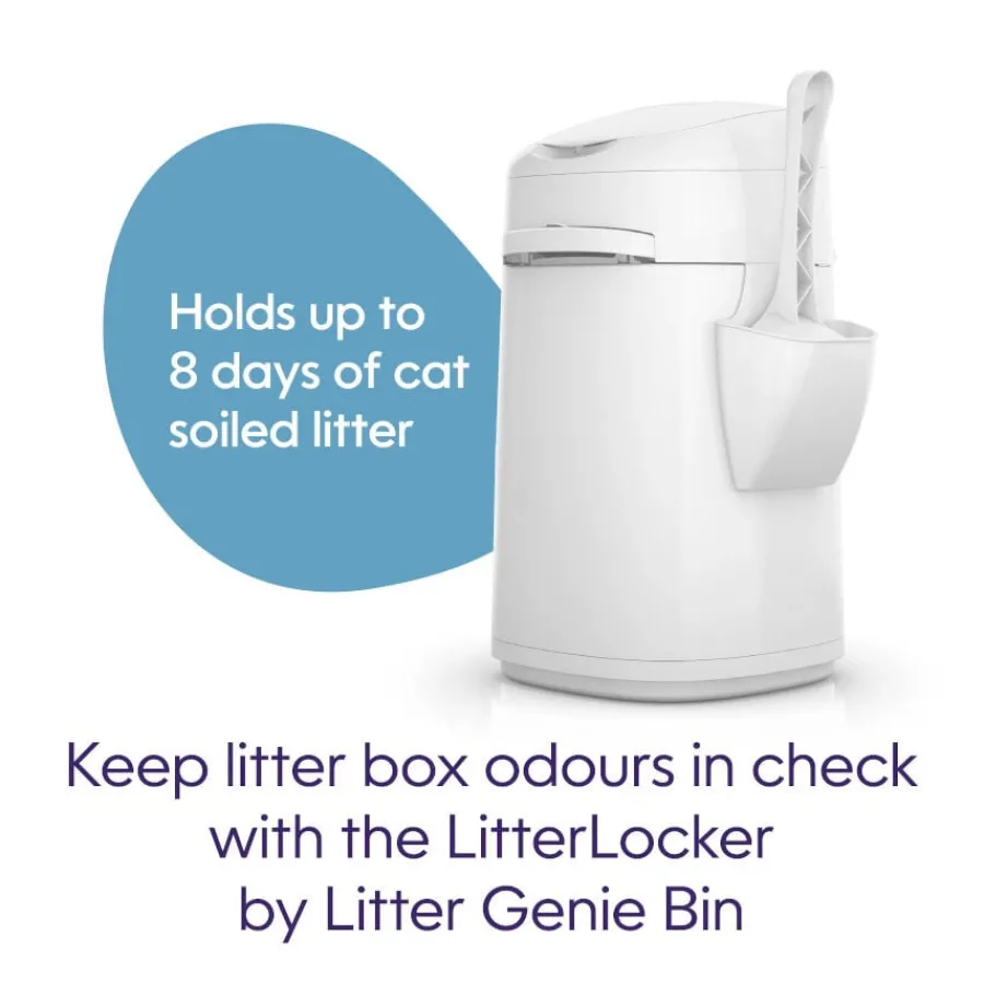 Litter Genie LitterLocker Cubo Depósito de Excremento para gatos Hot