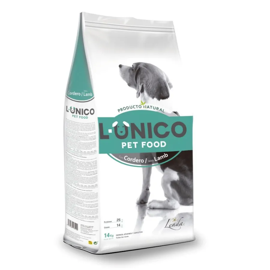L-Único Cordero pienso para perros Sale