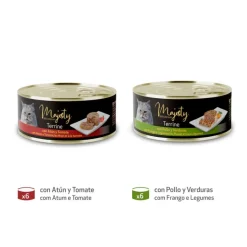 Majesty Adult Mix Terrine lata para gatos – Pack Online