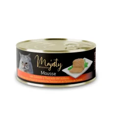 Majesty Adult Mousse de Salmón y Pescado del Océano lata para gatos Outlet