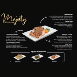 Majesty Adult Terrine Pollo y Verduras lata para gatos Online