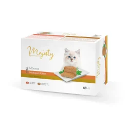 Majesty Kitten Gold Selection Mousse lata – Pack Discount