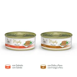 Majesty Kitten Gold Selection Mousse lata – Pack Discount