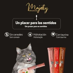 Majesty Mix de snack líquido para gatos New