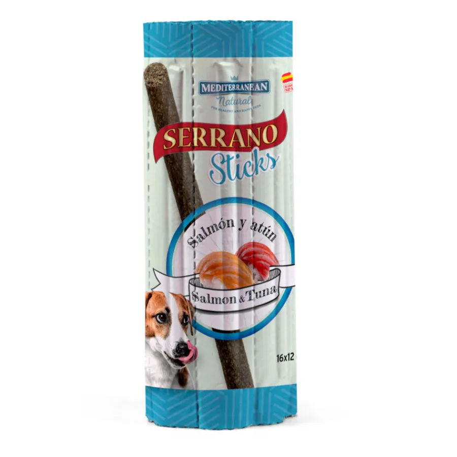 Mediterranean Natural Serrano Barritas de Salmón y Atún para perros Sale