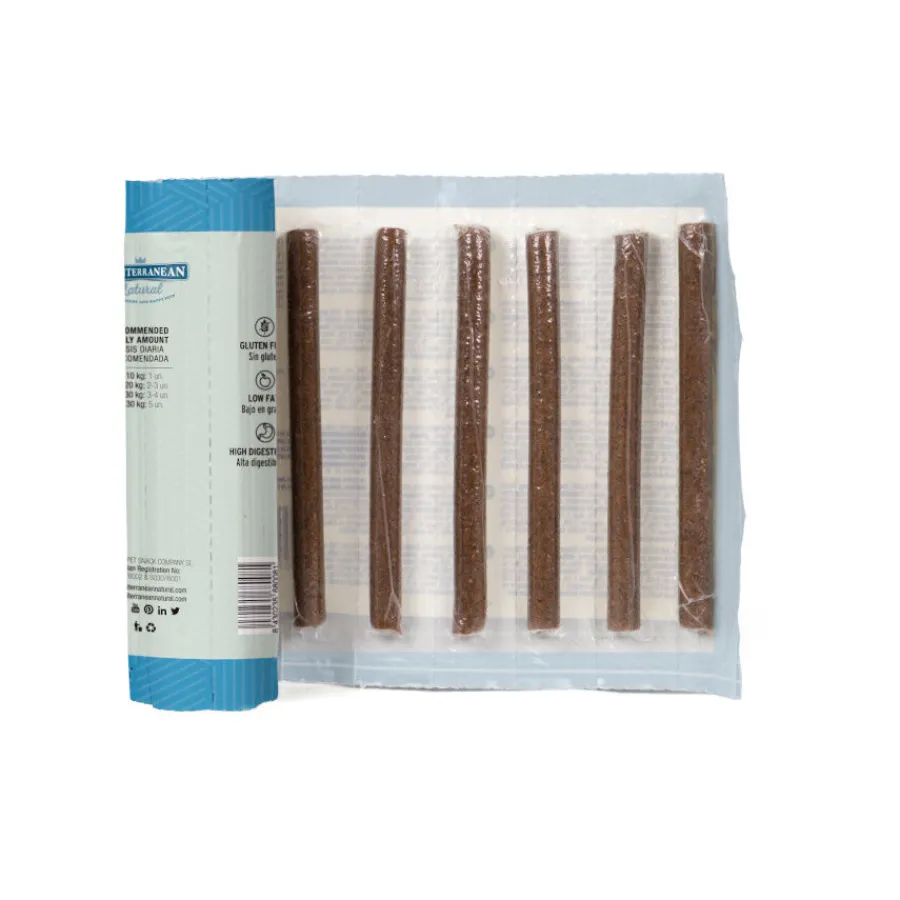 Mediterranean Natural Serrano Barritas de Salmón y Atún para perros Sale