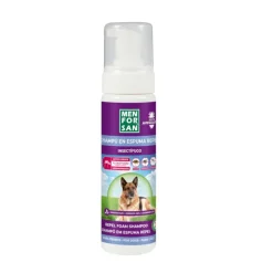 Menforsan Champú anti-insectos en espuma para perros y gatos