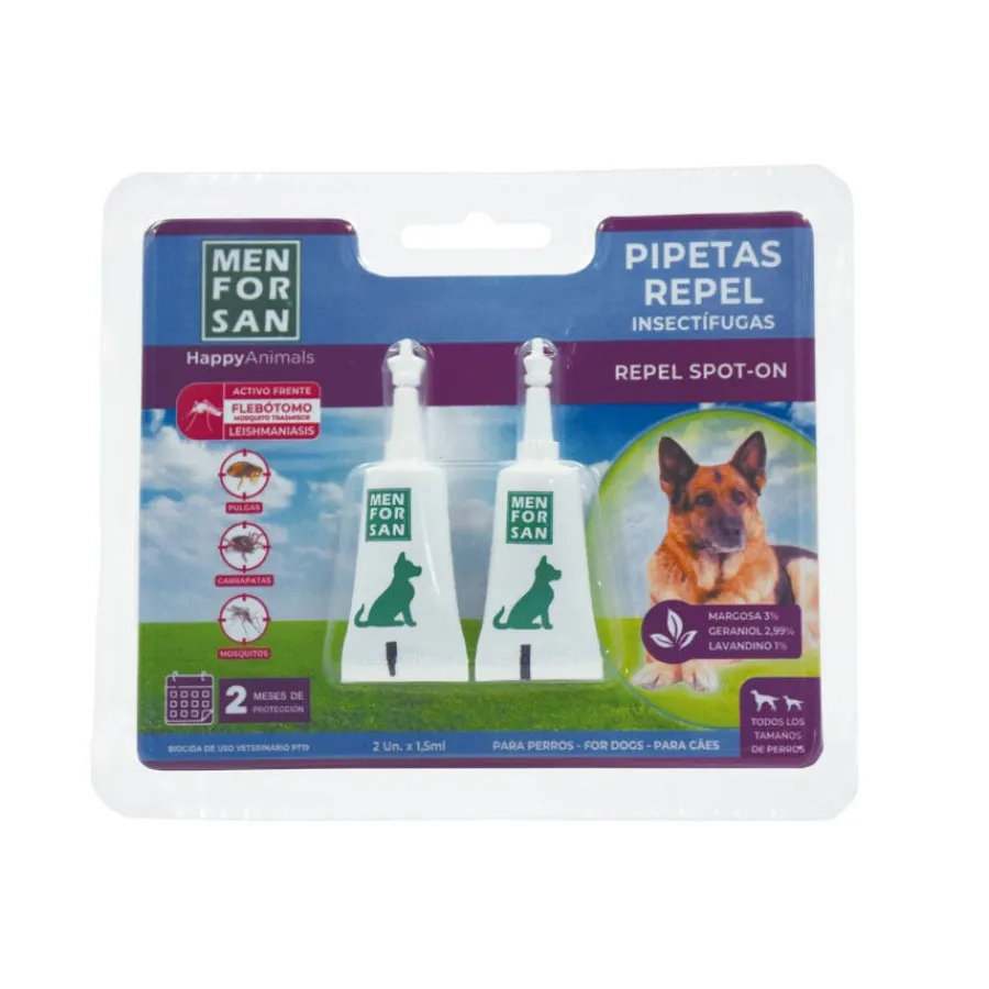 Menforsan Pipetas Naturales Antiparasitarias para perro Sale