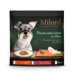 Milord Estilo Casero en Salsa Buey y Pollo Sobres para perros Pack