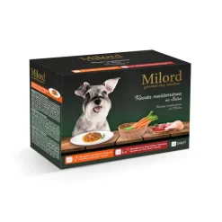 Milord Receta Mediterránea en salsa tarrinas para perros - Multipack Best