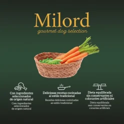 Milord Receta Mediterránea en salsa tarrinas para perros - Multipack Best