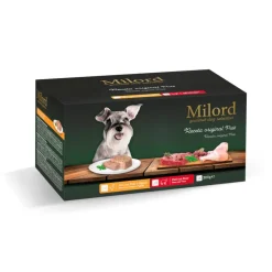 Milord Receta Original Paté tarrinas para perros - Multipack Hot
