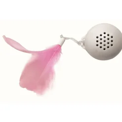 M-Pets Swing Bola blanca y rosa para gatos Hot